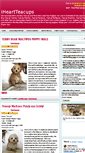 Mobile Screenshot of iheartteacups.com